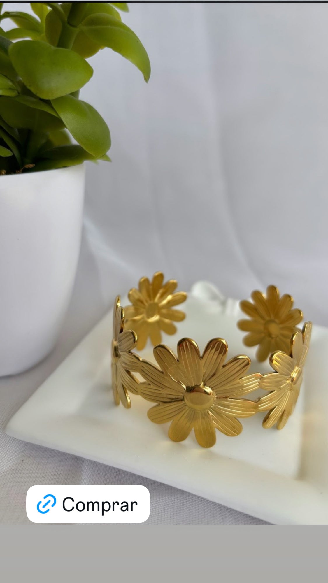 Mini Flower Cuff