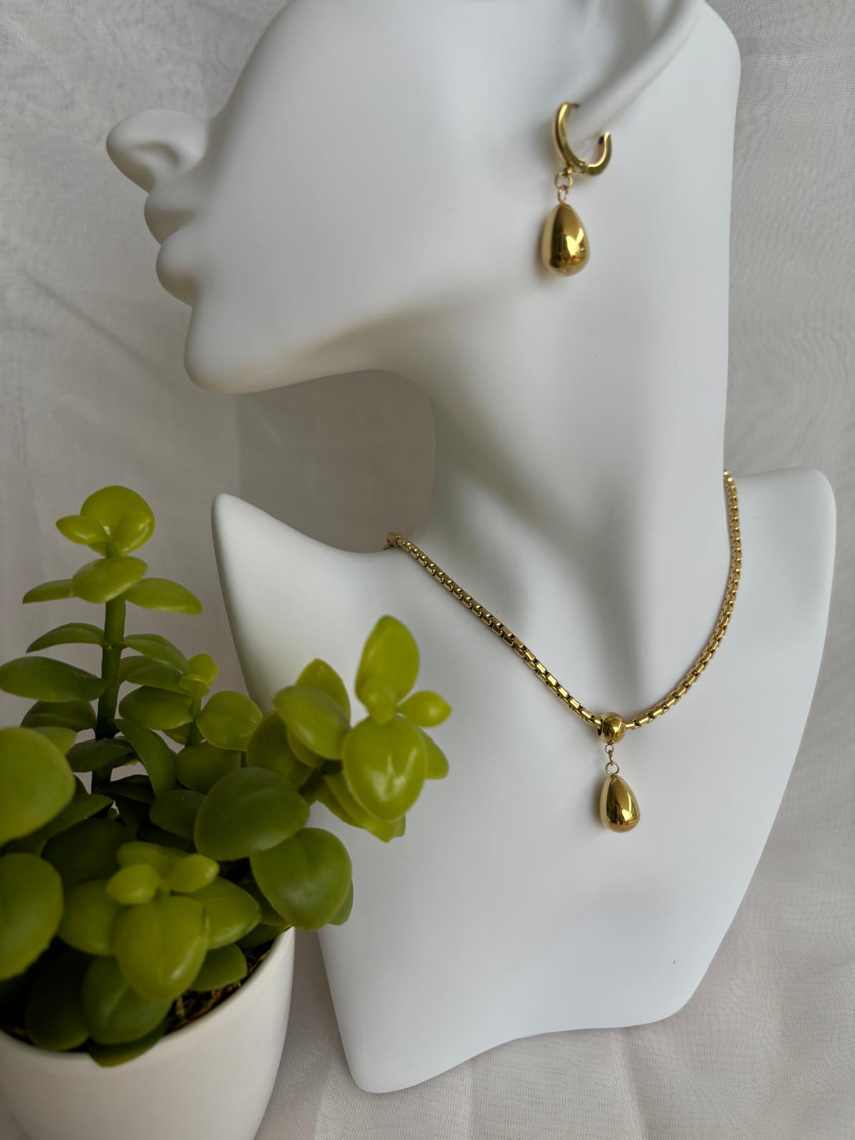 GOTA NECKLACE & EARRINGS SET