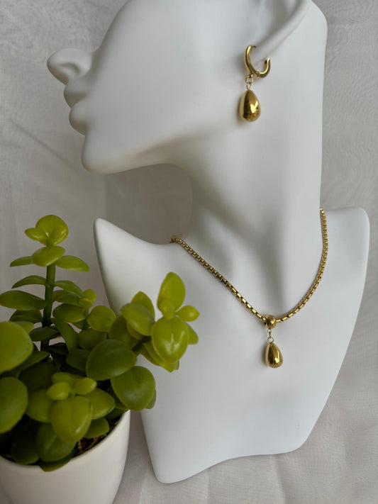 GOTA NECKLACE & EARRINGS SET