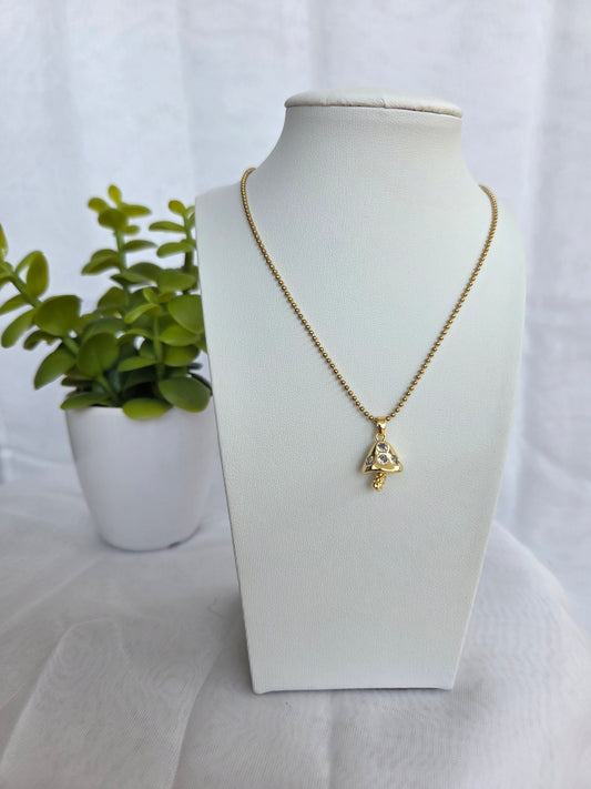 Mushroom Necklace